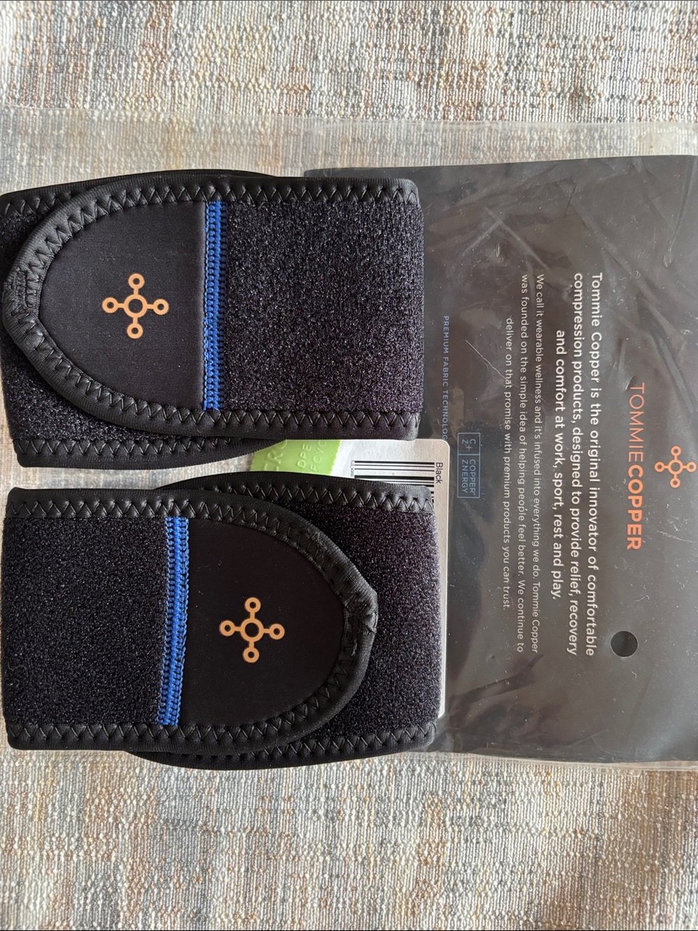 Set of 2 Tommie Copper wrist wraps